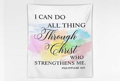 15 Christian Wall Tapestry Ideas (Beautiful Christian Images! Click Here)