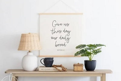13 Give Us This Day Our Daily Bread Signs (Handpicked Rustic Ideas!)