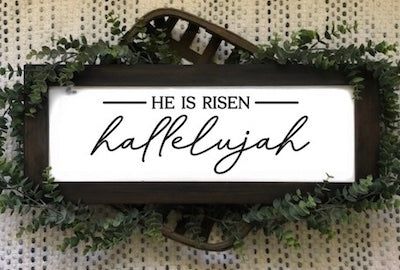 15 He is Risen Wall Art & Decor (Proud to wait for his 2nd coming)