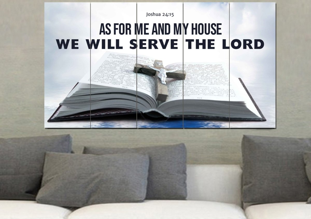 As for Me and My House Wall Art & Decor – Christian Walls