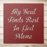 #132 'My Soul Finds Rest in God Alone' Metal Sign