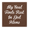 #132 'My Soul Finds Rest in God Alone' Metal Sign