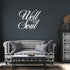 #141 - It is Well With my Soul Cursive Metal Wall Art