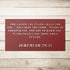 #142 - Jeremiah 29:11 Block Letters Rectangle Metal Wall Art