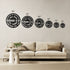 #149 - Romans 8:28 circular metal wall art