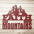 #156 - Faith Can Move Mountains Metal Wall Art