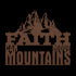 #156 - Faith Can Move Mountains Metal Wall Art