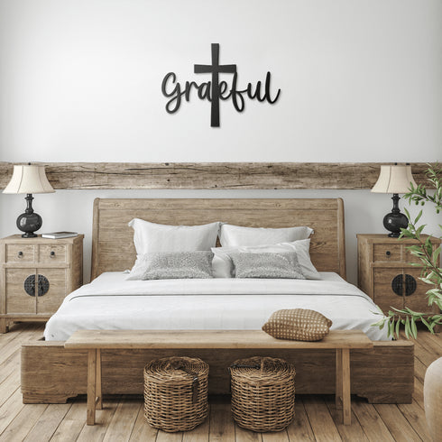 #158 - Grateful Metal Wall Art