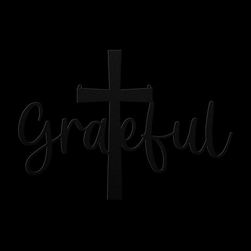 #158 - Grateful Metal Wall Art