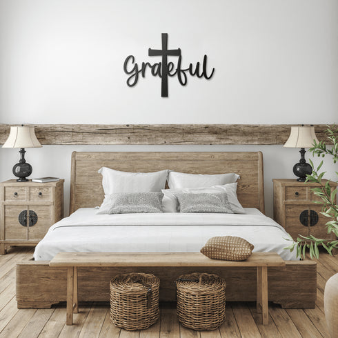 #158 - Grateful Metal Wall Art
