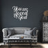 #170 - You Are Loved by God Metal Wall Art