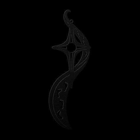 #187 -Footprints in the Sand Path to the Star Metal Sign Wall Art