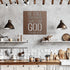 #189 - Be Still and Know that I am God Psalm 46:10 Metal Wall Art