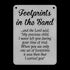 #191 - Footprints in the Sand Metal Wall Art