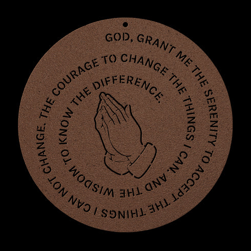 #194 - Hands Praying Metal Wall Art