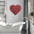 #196 - Heart Serenity Metal Wall Art