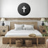 #198 - Serenity Prayer Cross Metal Wall Art