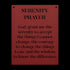 #199 - Serenity Prayer Metal Wall Art