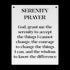 #199 - Serenity Prayer Metal Wall Art