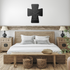#1 Faith Integrated Cross Metal Wall Art