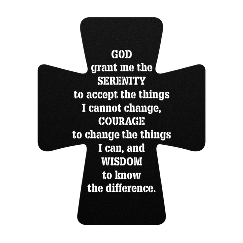 #1 Faith Integrated Cross Metal Wall Art