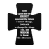 #1 Faith Integrated Cross Metal Wall Art