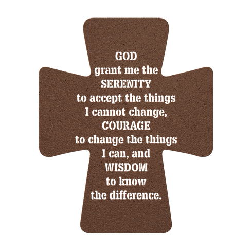 #1 Faith Integrated Cross Metal Wall Art