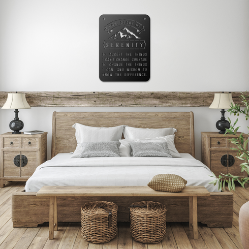 #208 - Serenity Metal Wall Art