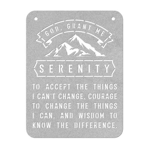 #208 - Serenity Metal Wall Art