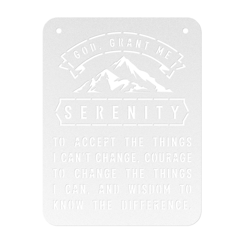 #208 - Serenity Metal Wall Art