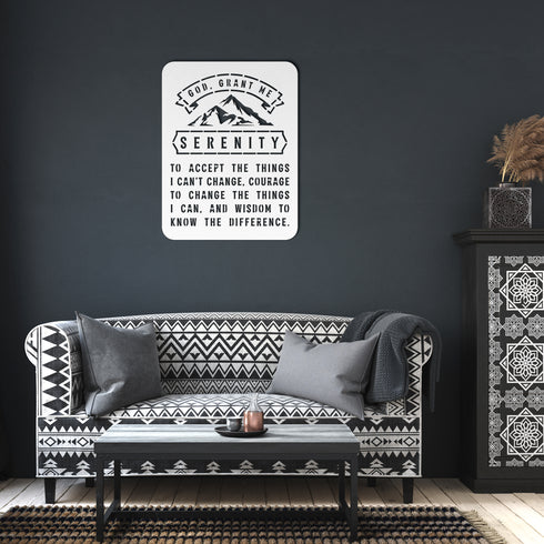 #208 - Serenity Metal Wall Art