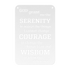 #209 - God Grant Me Metal Wall Art