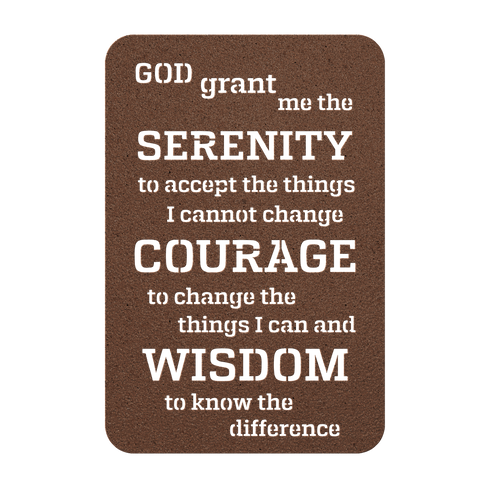 #209 - God Grant Me Metal Wall Art