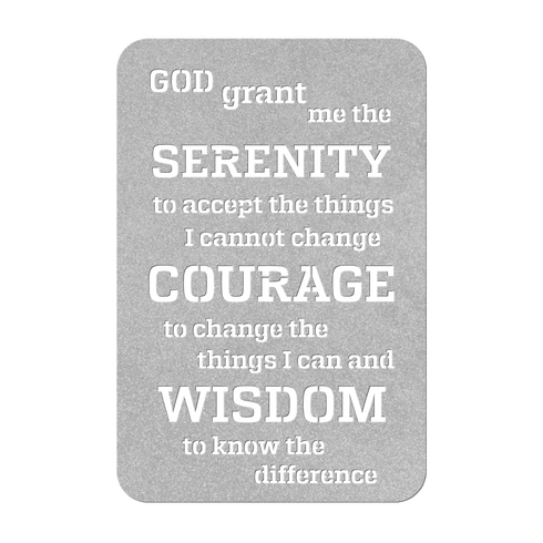 #209 - God Grant Me Metal Wall Art
