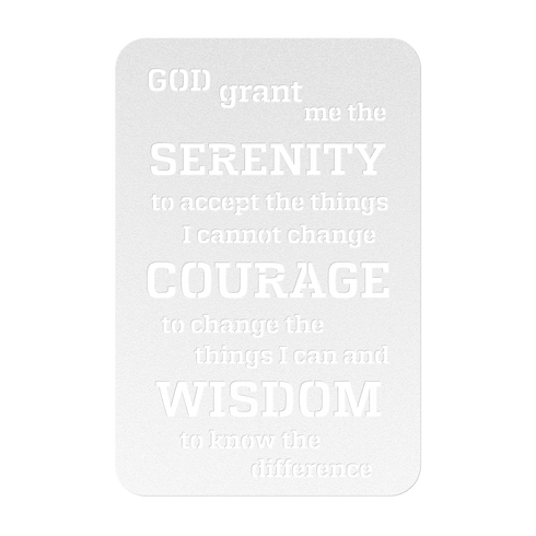 #209 - God Grant Me Metal Wall Art