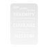 #209 - God Grant Me Metal Wall Art