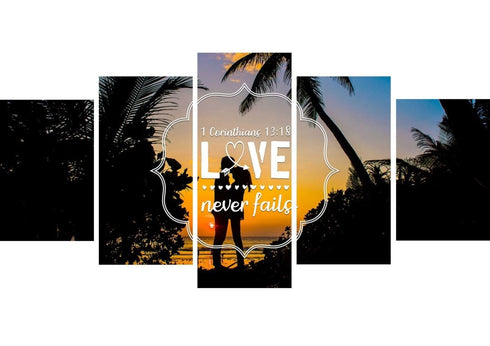 1 Corinthians 13:18 Wall Art Canvas Print