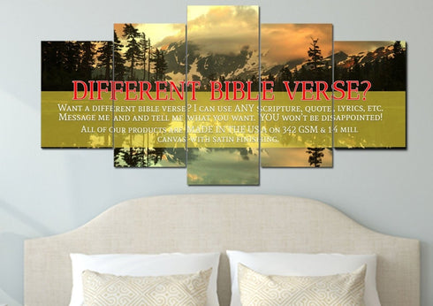 1 Corinthians 13:4-8 Canvas Wall Art