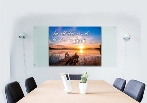 1 Corinthians 16:14 Canvas Wall Art