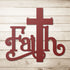 #1 Faith Metal Sign
