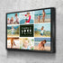 #1 Family Love Faith Canvas