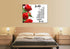 #1 Left Roses & Love is Patient, Love is Kind Canvas Print