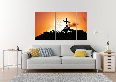 1 Peter 3:18 Canvas Wall Art Print
