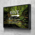 1 Peter 5:7 Canvas Wall Art Print | Christian Walls