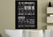 10 Commandments in Black & White #9 Wall Art
