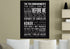 10 Commandments in Black & White #9 Wall Art
