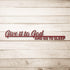 #105 - Give it to God & Go to Sleep Lined up Quote Metal Sign