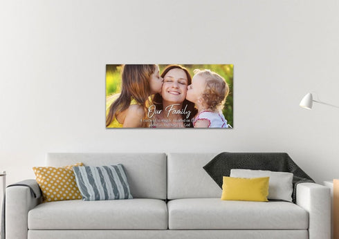 #11 Family Joined in Love Canvas Art