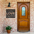 #11 Family Love Faith Metal Sign