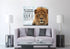Lions Stare #11 Joshua 1:9 Be Strong and Courageous Wall Art